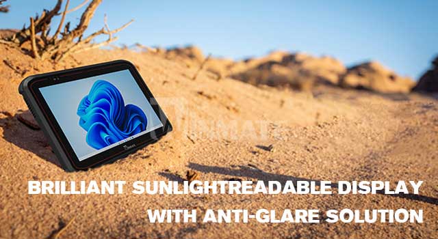 The S101MT rugged tablet with IP65 and compliant MIL-STD-810H ensures reliable performance in harsh industrial and outdoor environments.
