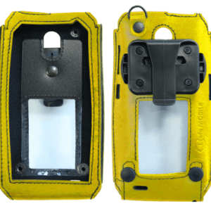 Leather Case yellow IS655.x